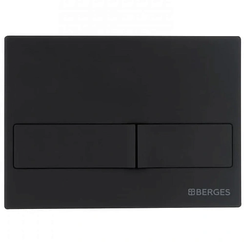 Комплект унитаза BERGES ALBIT S с инсталляцией NOVUM, кнопкой L5 черной SoftTouch, сидение дюропласт 042439 Комплект унитаза BERGES ALBIT S с инсталляцией NOVUM, кнопкой L5 черной SoftTouch, сидение дюропласт 042439