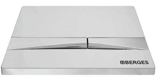 Комплект унитаза BERGES FLOE Rimless с инсталляцией NOVUM525, кнопка F3 хром глянец, сидение микроли 043223 Комплект унитаза BERGES FLOE Rimless с инсталляцией NOVUM525, кнопка F3 хром глянец, сидение микроли 043223