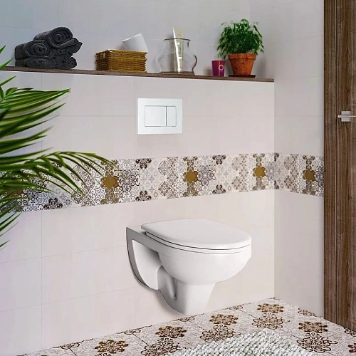 Комплект унитаза BERGES GAMMA с инсталляцией АТОМ410, кнопкой белой, с сиденьем микролифт, быстросъе 042430 Комплект унитаза BERGES GAMMA с инсталляцией АТОМ410, кнопкой белой, с сиденьем микролифт, быстросъе 042430