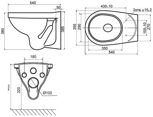 Комплект унитаза BERGES OPTIM PS с инсталляцией NOVUM525, кнопкой смыва L1 и сидением 042414 Комплект унитаза BERGES OPTIM PS с инсталляцией NOVUM525, кнопкой смыва L1 и сидением 042414