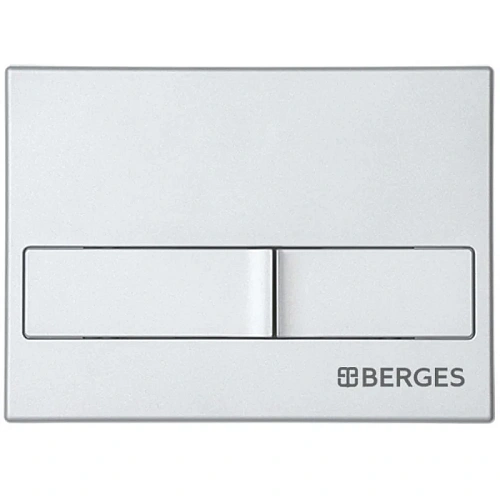 Комплект унитаза BERGES Strati Rimless с инсталляцией NOVUM кнопкой L2 хром матовый, сидение дюропла 042453 Комплект унитаза BERGES Strati Rimless с инсталляцией NOVUM кнопкой L2 хром матовый, сидение дюропла 042453