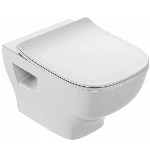 Комплект унитаза Jacob Delafon Struktura E21771RU-00 с инсталляцией и кнопкой смыва Комплект унитаза Jacob Delafon Struktura E21771RU-00 с инсталляцией и кнопкой смыва