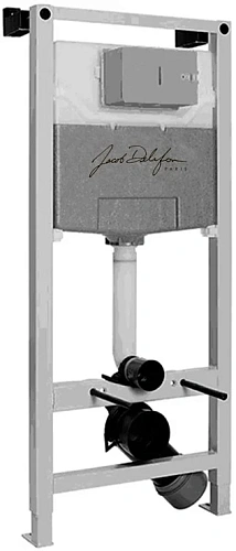 Комплект унитаза Jacob Delafon Vox E21744RU-00 безободковый с инсталляцией и кнопкой смыва Комплект унитаза Jacob Delafon Vox E21744RU-00 безободковый с инсталляцией и кнопкой смыва