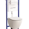 Комплект унитаза Laufen Basal VPACK 6.2071.2.000.000.3 с инсталляцией, клавишей смыва и сиденьем Комплект унитаза Laufen Basal VPACK 6.2071.2.000.000.3 с инсталляцией, клавишей смыва и сиденьем