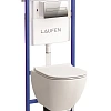 Комплект унитаза Laufen Basal VPACK 6.2071.2.004.000.3 с инсталляцией, клавишей смыва и сиденьем Комплект унитаза Laufen Basal VPACK 6.2071.2.004.000.3 с инсталляцией, клавишей смыва и сиденьем