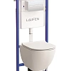 Комплект унитаза Laufen Basal VPACK 6.2071.2.007.000.3 с инсталляцией, клавишей смыва и сиденьем Комплект унитаза Laufen Basal VPACK 6.2071.2.007.000.3 с инсталляцией, клавишей смыва и сиденьем