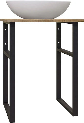 Консоль с раковиной DIWO Элиста 60 светлое дерево, Moduo 55 Leaf 554683 Консоль с раковиной DIWO Элиста 60 светлое дерево, Moduo 55 Leaf 554683