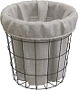Корзина для белья DIWO Смоленск П16066 черный муар 488217 Корзина для белья DIWO Смоленск П16066 черный муар 488217