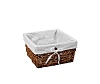 Корзина для белья WasserKRAFT Exter WB-160-M коричневый
