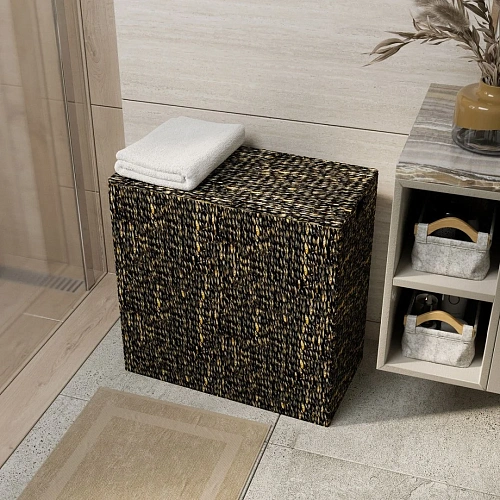 Корзина для белья WasserKRAFT Fulda WB-520-L коричневый Корзина для белья WasserKRAFT Fulda WB-520-L коричневый