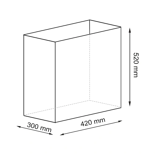 Корзина для белья WasserKRAFT Gollach WB-330-L черный Корзина для белья WasserKRAFT Gollach WB-330-L черный