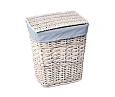 Корзина для белья WasserKRAFT Lippe WB-450-L белый Корзина для белья WasserKRAFT Lippe WB-450-L белый