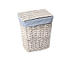 Корзина для белья WasserKRAFT Lippe WB-450-M белый