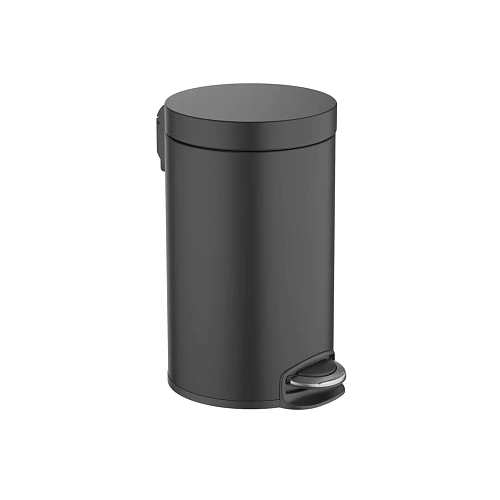 Корзина для мусора Aquatek AQ4992MB черный матовый Корзина для мусора Aquatek AQ4992MB черный матовый