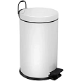 Корзина для мусора BERGES для мусора с педалью 12 л, белое 122004 Корзина для мусора BERGES для мусора с педалью 12 л, белое 122004