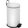 Корзина для мусора BERGES для мусора с педалью 12 л, микролифт, белое 122003