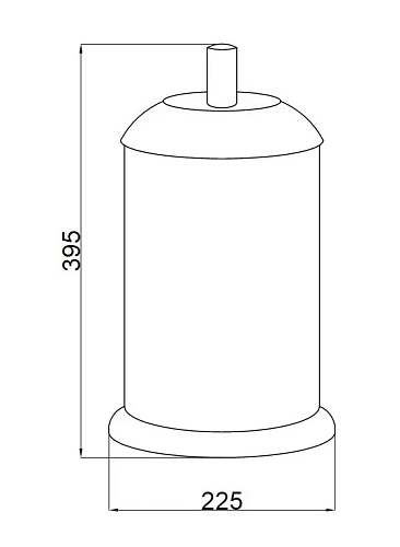 Корзина для мусора Boheme MURANO 10907-B-BR BRONZE металл (черное) Корзина для мусора Boheme MURANO 10907-B-BR BRONZE металл (черное)