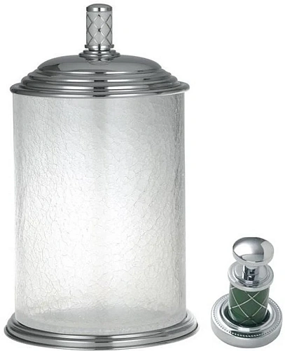 Корзина для мусора Boheme MURANO 10907-GR-CR CHROME металл (бирюзовое) Корзина для мусора Boheme MURANO 10907-GR-CR CHROME металл (бирюзовое)