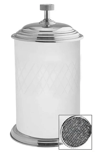 Корзина для мусора Boheme Royal Cristal 10934-CR-B стекло Корзина для мусора Boheme Royal Cristal 10934-CR-B стекло