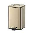 Корзина для мусора Boheme квадратное золото матовое 10948-MG Корзина для мусора Boheme квадратное золото матовое 10948-MG
