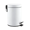 Корзина для мусора Mediclinics объем 12л, 392x249 мм, сталь, белая PP1312