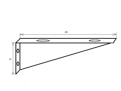 Крепежный набор Armadi Art FLAT для столешниц 859 Крепежный набор Armadi Art FLAT для столешниц 859