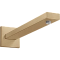 Кронштейн верхнего душа Hansgrohe Square 38,9 см. 27694140, шлифованная бронза Кронштейн верхнего душа Hansgrohe Square 38,9 см. 27694140, шлифованная бронза