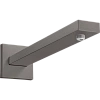 Кронштейн верхнего душа Hansgrohe Square 38,9 см. 27694340, шлифованный черный хром