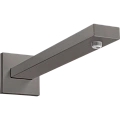 Кронштейн верхнего душа Hansgrohe Square 38,9 см. 27694340, шлифованный черный хром Кронштейн верхнего душа Hansgrohe Square 38,9 см. 27694340, шлифованный черный хром