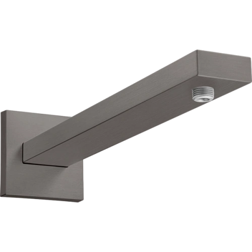 Кронштейн верхнего душа Hansgrohe Square 38,9 см. 27694340, шлифованный черный хром Кронштейн верхнего душа Hansgrohe Square 38,9 см. 27694340, шлифованный черный хром