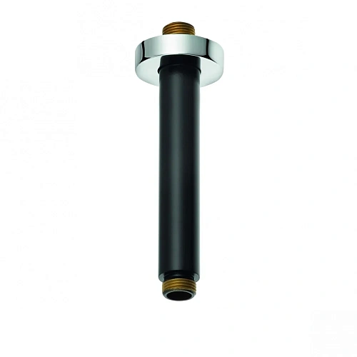 Кронштейн верхнего душа Kludi A-Qa 6651587-00 черный матовый хром Кронштейн верхнего душа Kludi A-Qa 6651587-00 черный матовый хром