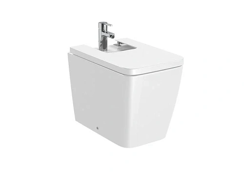 Крышка для биде Roca Inspira Square Soft Close 80653200B Крышка для биде Roca Inspira Square Soft Close 80653200B