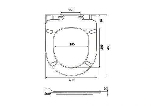 Крышка-сиденье Aquatek Альтаир AQ0198-00 белый Крышка-сиденье Aquatek Альтаир AQ0198-00 белый