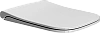 Крышка-сиденье GSI NUBES из термоактивных смол с антибактериальным покрытием и плавным спуском soft- MS96C11