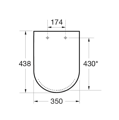 Крышка-сиденье Roca Debba Round soft close 801B2200B Крышка-сиденье Roca Debba Round soft close 801B2200B
