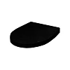 Крышка-сиденье Roca Victoria Nord Soft Close Black Edition ZRU9302627 с микролифтом, петли хром