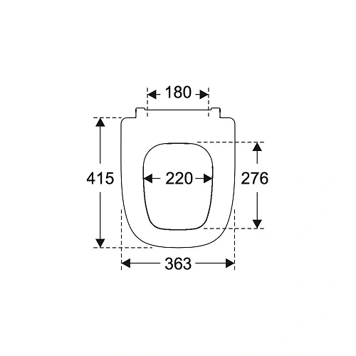 Крышка-сиденье Villeroy & Boch Antheus SoftClosing QuickRelease матовый 8M18S1RW Крышка-сиденье Villeroy & Boch Antheus SoftClosing QuickRelease матовый 8M18S1RW