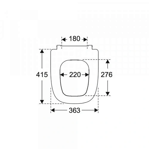 Крышка-сиденье Villeroy & Boch Antheus SoftClosing QuickRelease матовый 8M18S1RW Крышка-сиденье Villeroy & Boch Antheus SoftClosing QuickRelease матовый 8M18S1RW