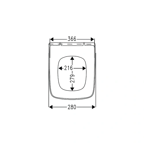 Крышка-сиденье Villeroy & Boch Architectura 9M58S101 (9M58 S1 01) Крышка-сиденье Villeroy & Boch Architectura 9M58S101 (9M58 S1 01)