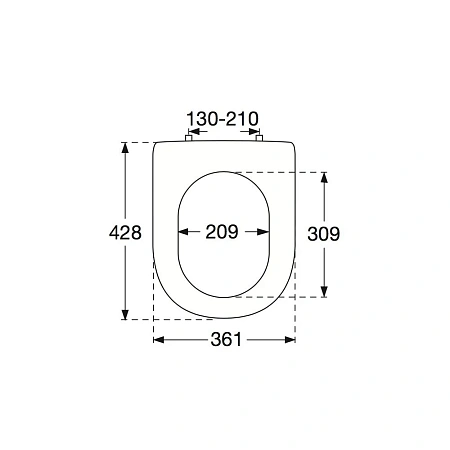 Крышка-сиденье Villeroy & Boch Hommage 8809S1R1 (8809 S1 R1) белый Alpin Крышка-сиденье Villeroy & Boch Hommage 8809S1R1 (8809 S1 R1) белый Alpin