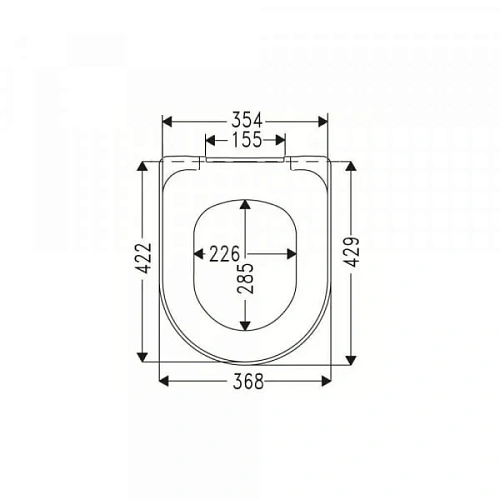 Крышка-сиденье Villeroy & Boch O.Novo 9M38S101 (9M38 S1 01) Крышка-сиденье Villeroy & Boch O.Novo 9M38S101 (9M38 S1 01)