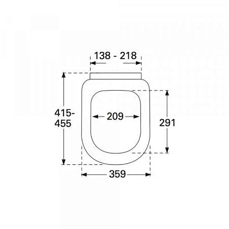Крышка-сиденье Villeroy & Boch Subway 9M55S101 (9M55 S1 01) Крышка-сиденье Villeroy & Boch Subway 9M55S101 (9M55 S1 01)