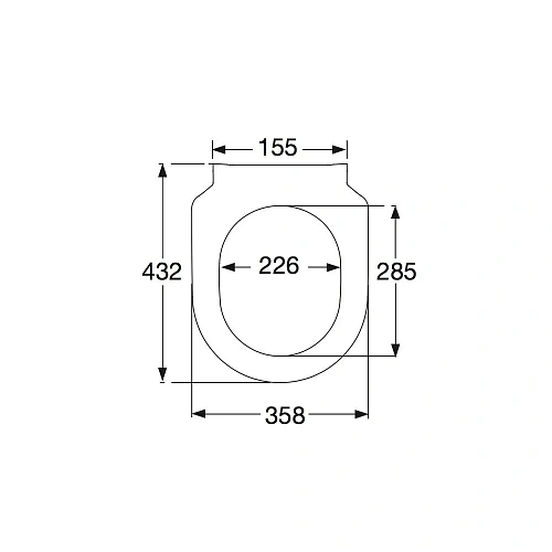Крышка-сиденье Villeroy & Boch Subway 9M65S101 (9M65 S1 01) SlimSeat Крышка-сиденье Villeroy & Boch Subway 9M65S101 (9M65 S1 01) SlimSeat