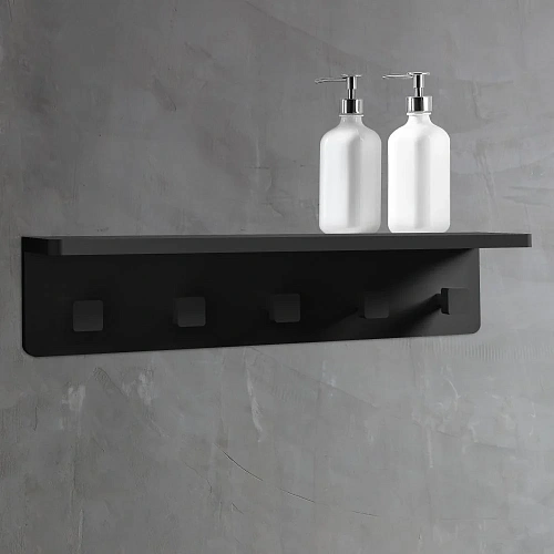 Крючок ABBER Stein AS1651MB черная матовая Крючок ABBER Stein AS1651MB черная матовая