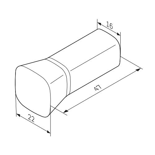 Крючок AM.PM Func A8F36122 черный Крючок AM.PM Func A8F36122 черный