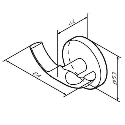 Крючок AM.PM X-Joy A85A35699 золото Крючок AM.PM X-Joy A85A35699 золото