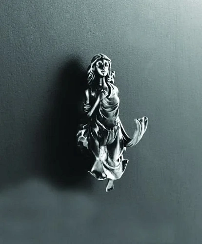 Крючок Art&Max Athena (AM-0612-T) серебро (двойной) Крючок Art&Max Athena (AM-0612-T) серебро (двойной)