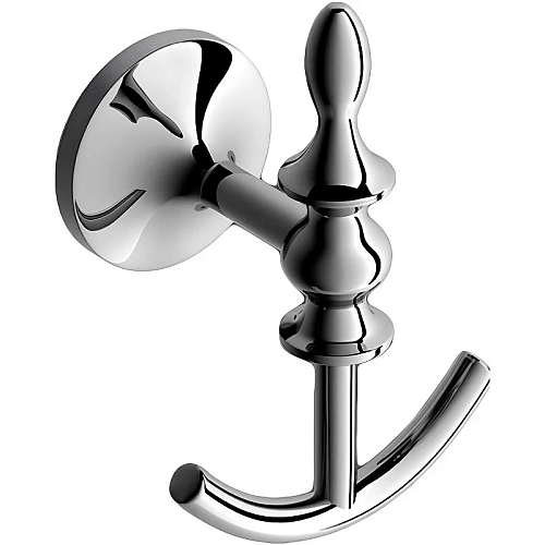 Крючок Art&Max Bohemia (AM-E-4286B-Cr) хром (двойной) Крючок Art&Max Bohemia (AM-E-4286B-Cr) хром (двойной)