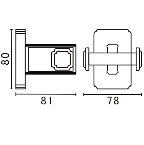 Крючок Art&Max Gotico AM-4886AQ Крючок Art&Max Gotico AM-4886AQ