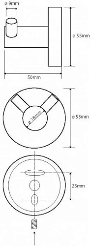 Крючок Bemeta NEO 104106035 Крючок Bemeta NEO 104106035